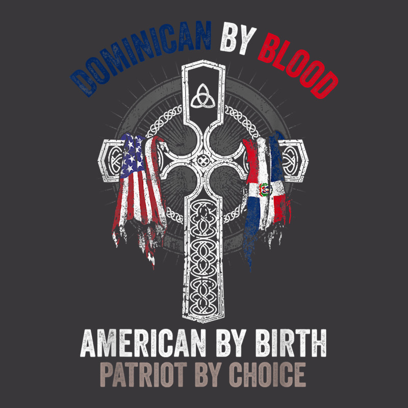 Dominican By Blood American By Birth Dominican Republic Flag T Shirt Ladies Curvy T-Shirt by nejnda | Artistshot