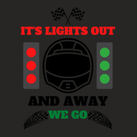 It's Lights Out And Away We Go Classic Design Ladies Fitted T-shirt | Artistshot