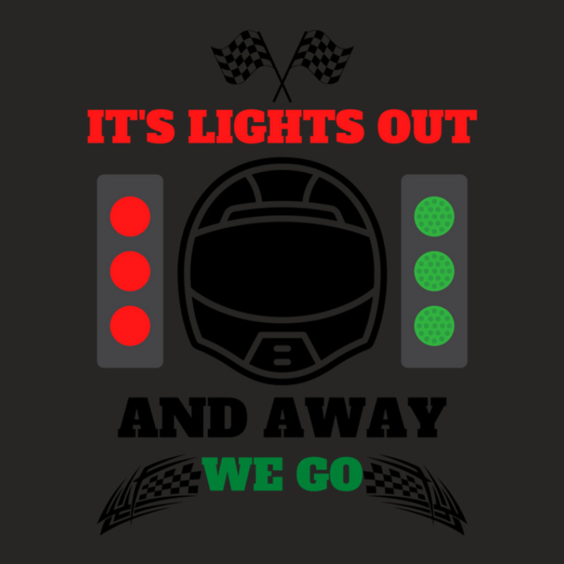 It's Lights Out And Away We Go Classic Design Ladies Fitted T-Shirt by LawrenceRisner | Artistshot