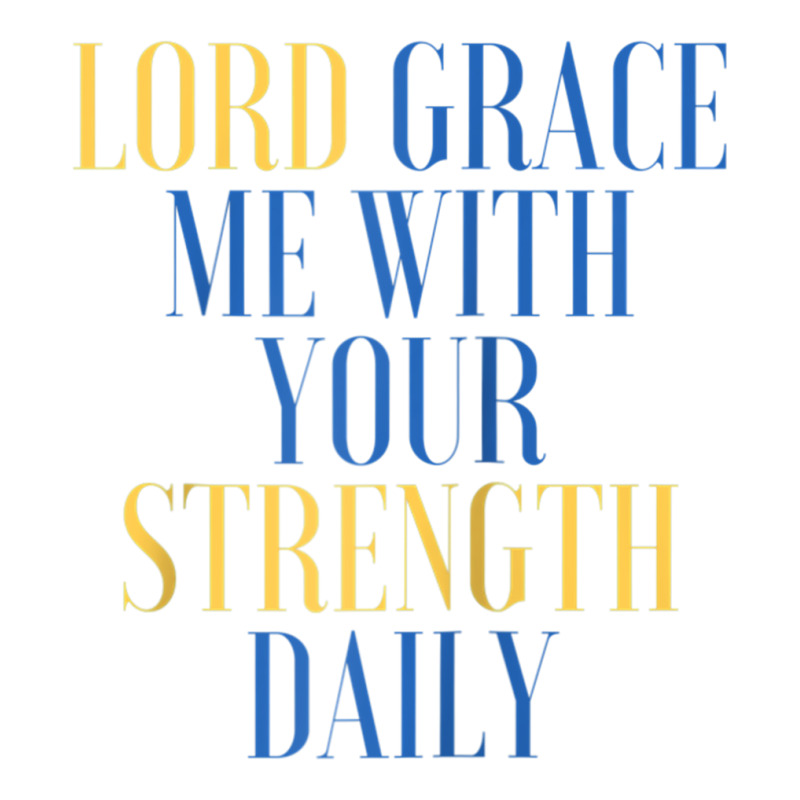 Lord Grace Me With Your Strength Daily Raglan Baseball Tee Youth Tee | Artistshot