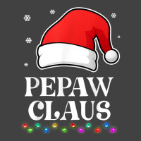 Pepaw Claus Christmas Funny Family Matching Pajamas Vintage T-shirt | Artistshot