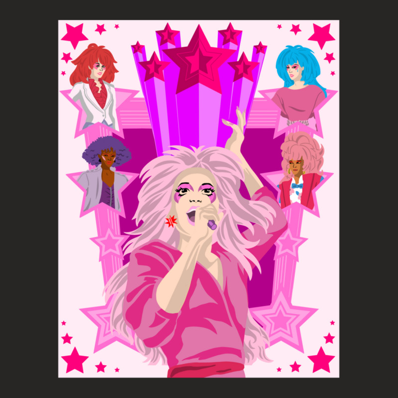 Jem And The Holograms Ladies Fitted T-Shirt by LYNDSADEETER | Artistshot