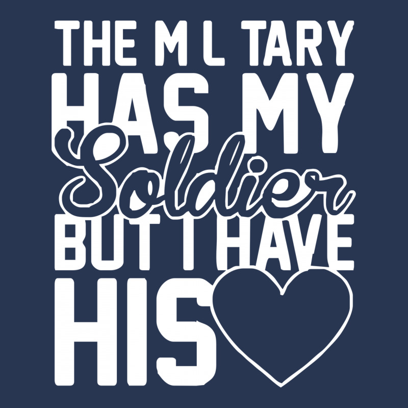 Military Has My Soldier I Have His Heart Men Denim Jacket | Artistshot