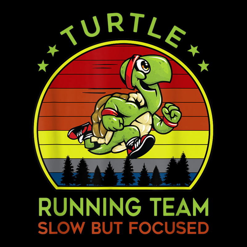 Turtle Running Team Slow But Focused Vintage Adjustable Cap by Stunner | Artistshot