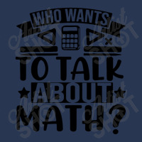 Who Wants To Talk About Math Ladies Denim Jacket | Artistshot