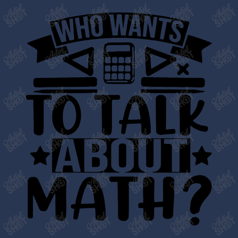 Who Wants To Talk About Math Ladies Denim Jacket by Avanza Tees | Artistshot