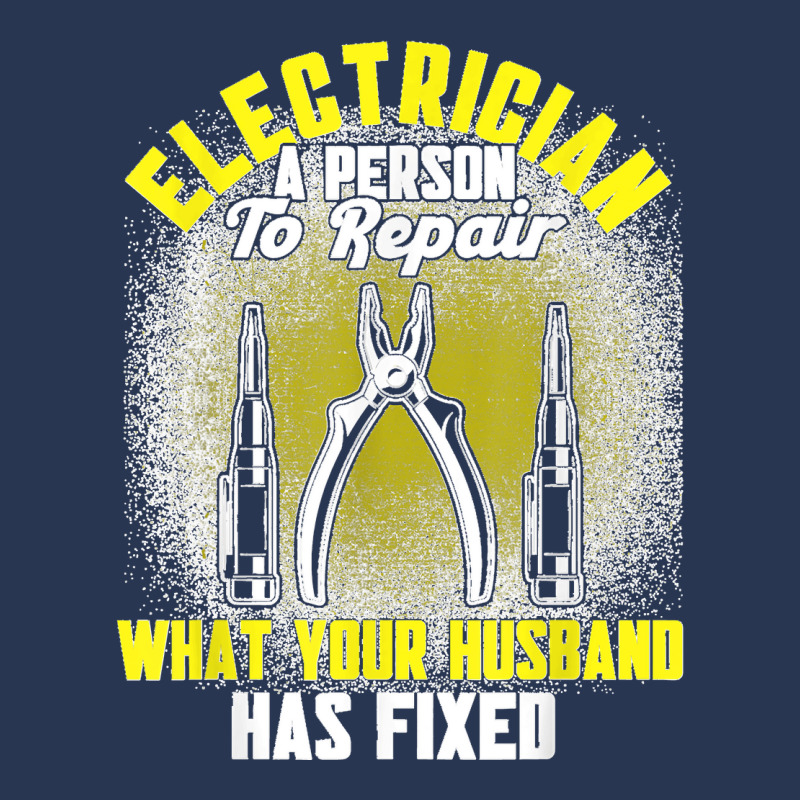 Mens Electrician A Person To Repair Electrician Men Denim Jacket | Artistshot