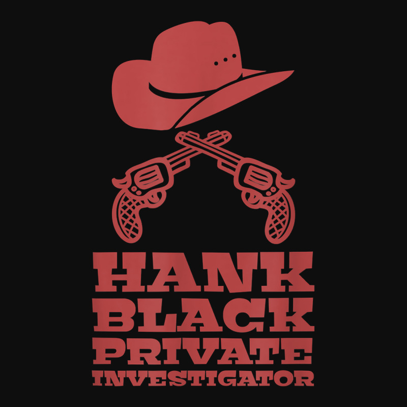 Hank Black Private Investigator T Shirt Crop Top by muwicaneme | Artistshot