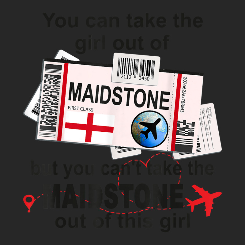 Maidstone Girl   Maidstone Boarding Pass   Maidstone T Shirt Women's Pajamas Set by cm-arts | Artistshot