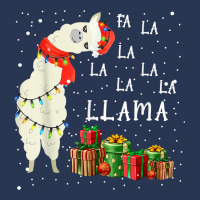 Fa La La Llama Funny Christmas Women Men Kids Costume Men Denim Jacket | Artistshot