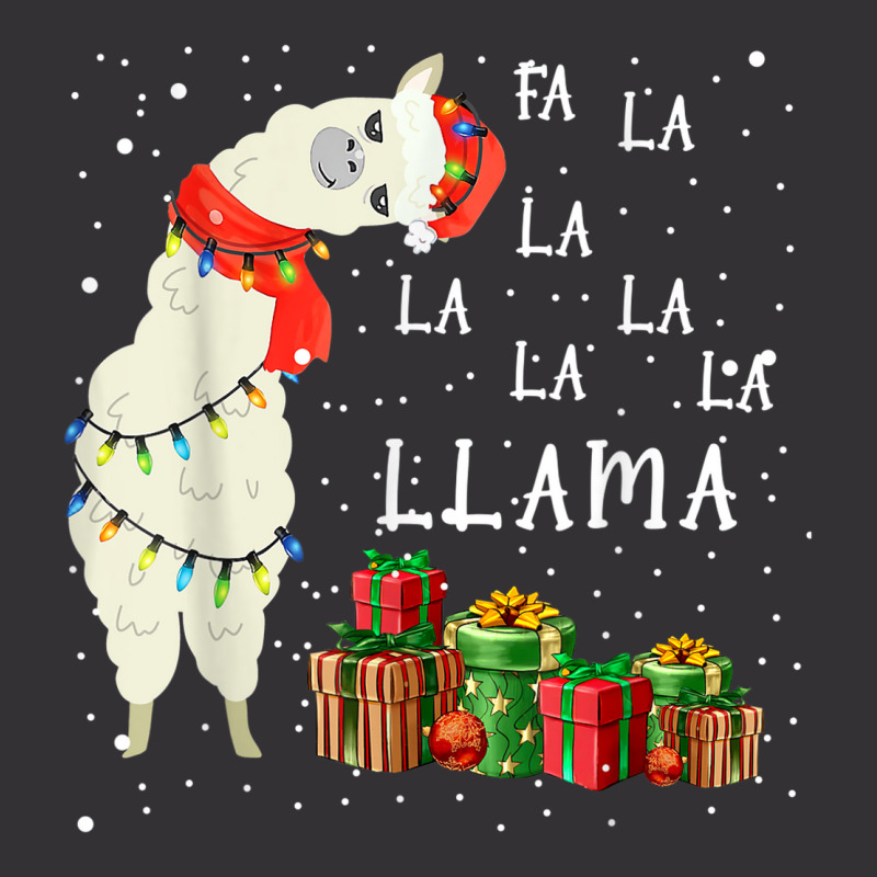 Fa La La Llama Funny Christmas Women Men Kids Costume Vintage Short | Artistshot