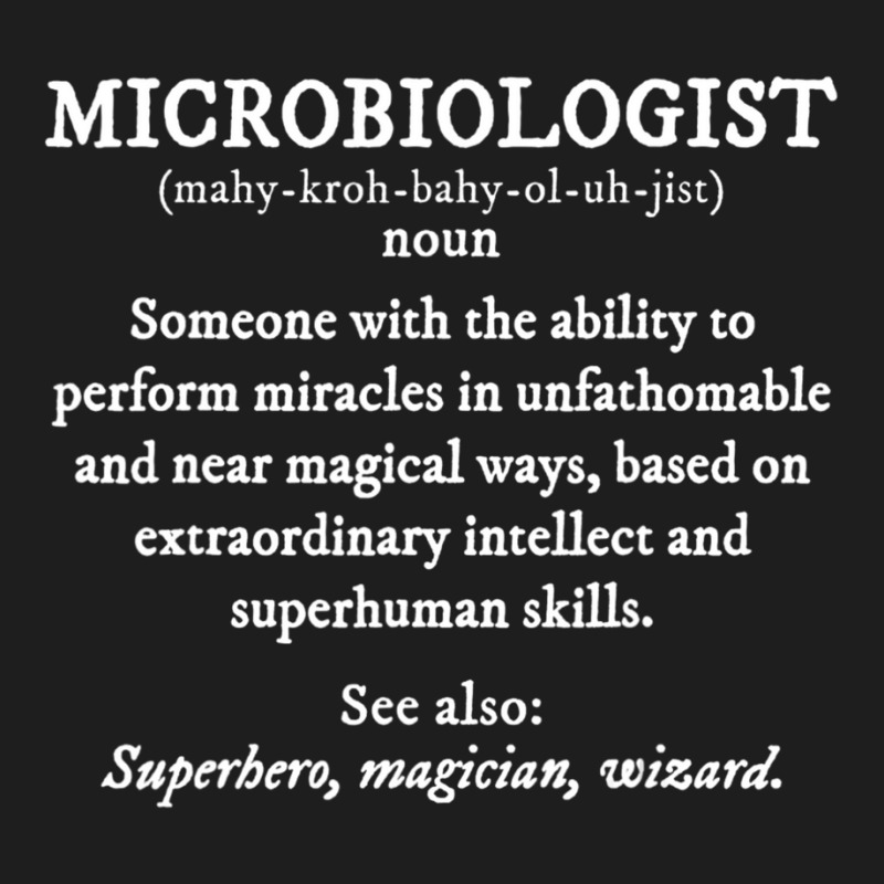 Microbiologist Definition Virology Classic T-shirt by cm-arts | Artistshot