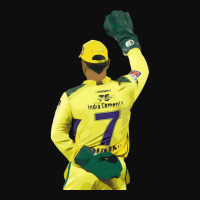 Ms Dhoni Chennai Super Kings Csk Wallpaper Whistlepodu Classic Crop Top | Artistshot