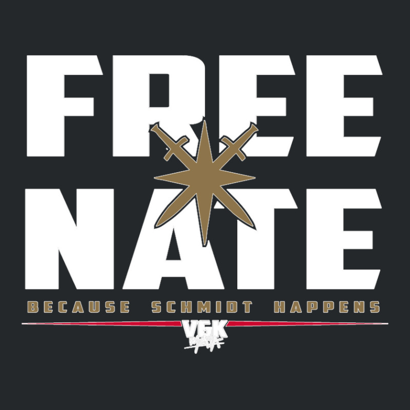 Free Nate (white On Black) Crewneck Sweatshirt by cm-arts | Artistshot