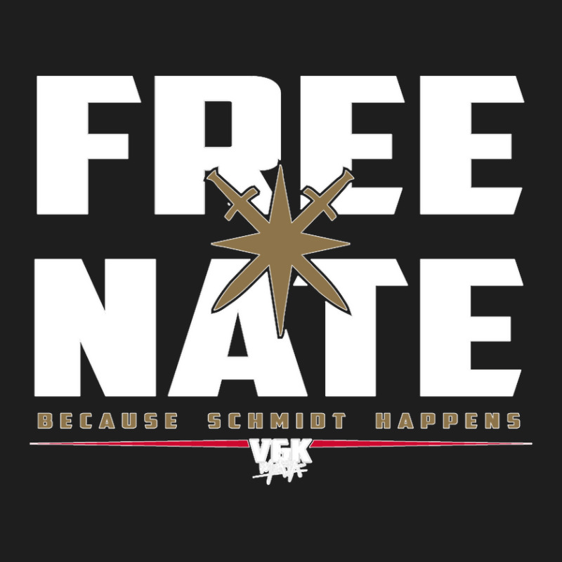 Free Nate (white On Black) Classic T-shirt by cm-arts | Artistshot