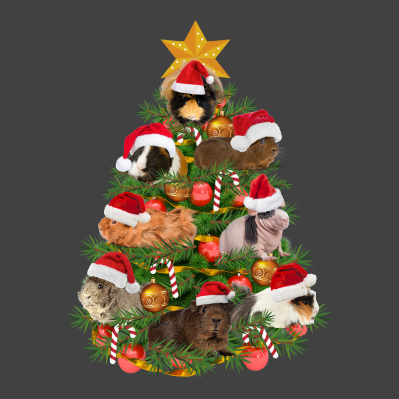 Funny Weird Holiday Guinea Pig Merry Cavy Christmas Tree Vintage T-shirt | Artistshot