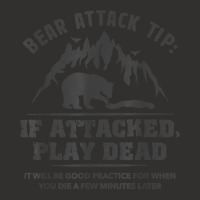 Bear Attack Tip Camping Hiking Travel Adventure Vintage T Shirt Champion Hoodie | Artistshot