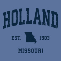 Holland Missouri Mo Vintage Athletic Navy Sports Design Long Sleeve T Lightweight Hoodie | Artistshot