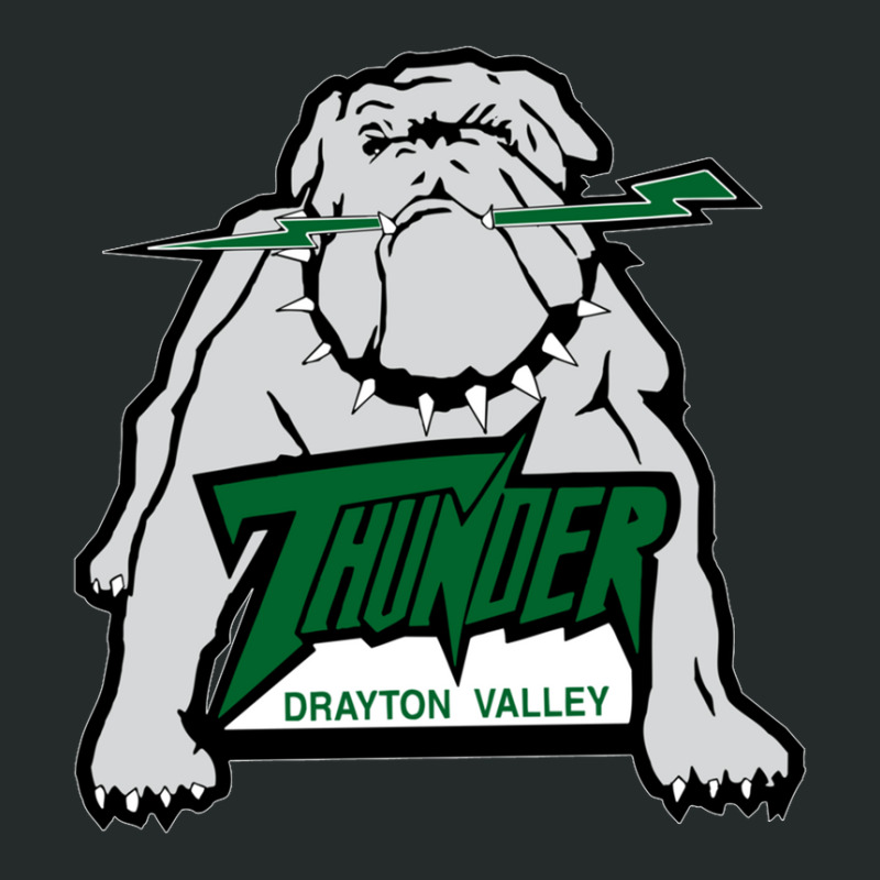 Drayton Valley Thunder Women's Triblend Scoop T-shirt by cm-arts | Artistshot