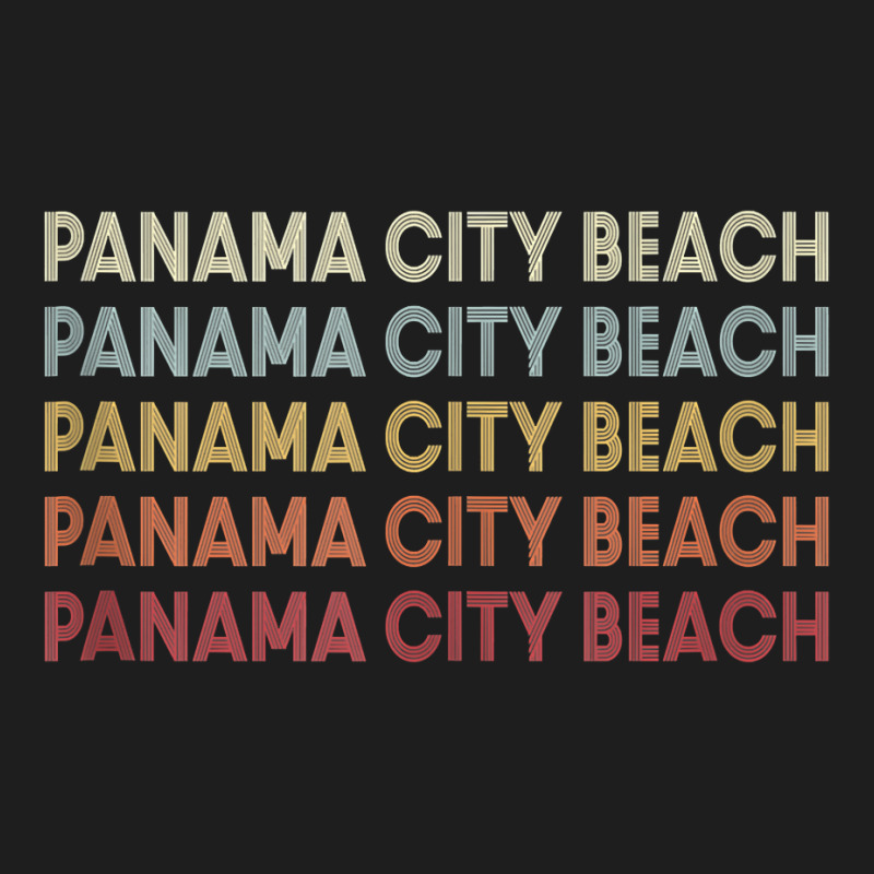 Panama City Beach Florida Panama City Beach Fl Retro Vintage Tank Top Classic T-shirt by cm-arts | Artistshot