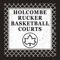 Holcombe Rucker Basketball Courts Park Sign On Chain Link Fence Tank Top | Artistshot