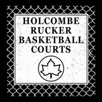 Holcombe Rucker Basketball Courts Park Sign On Chain Link Fence V-neck Tee | Artistshot