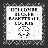 Holcombe Rucker Basketball Courts Park Sign On Chain Link Fence Vintage Hoodie And Short Set | Artistshot