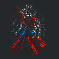 Goku Power Pole Ink Splatter For Boyfriend Crewneck Sweatshirt | Artistshot