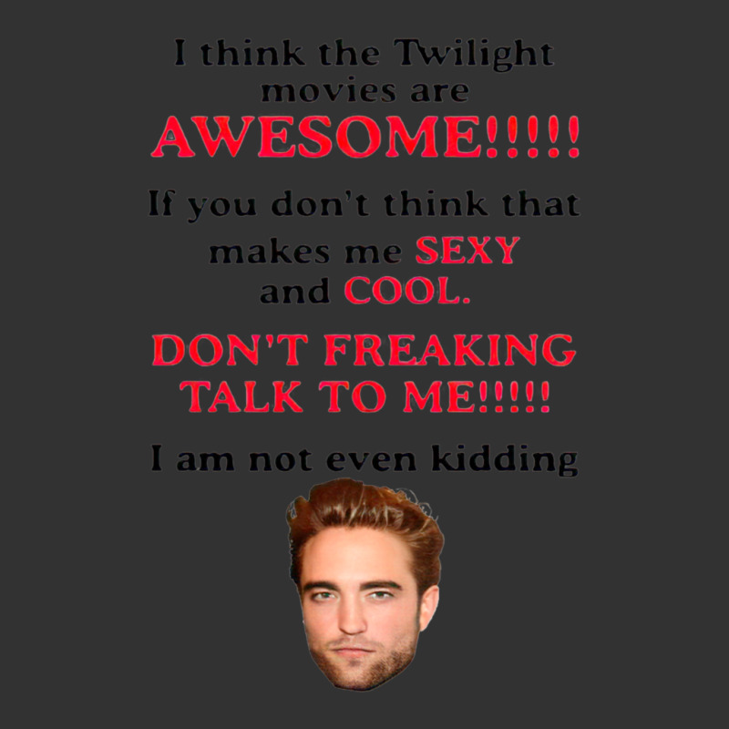 Rob-ert Patt-ins-on I Think The Twilight Movies Are Awesome Baby Bodysuit | Artistshot