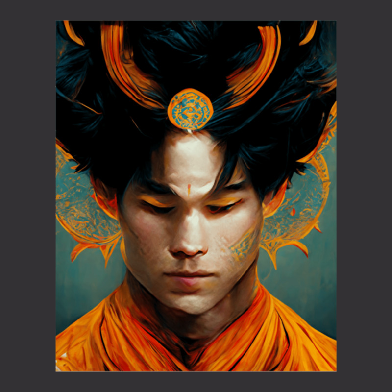 Goku Realistic Portrait Digital Art 3 Friend Vintage Short | Artistshot