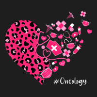 Leopard Heart Stethoscope Oncology Nurse Valentines Day Classic T-shirt | Artistshot