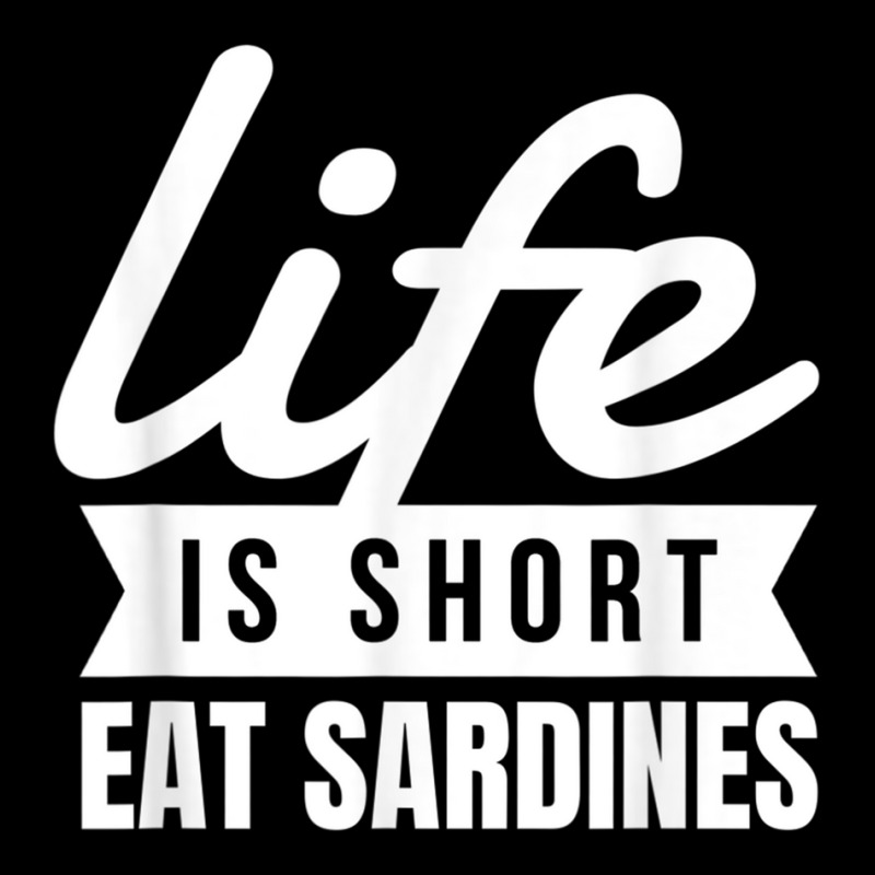 Fun Canned Food Life Is Short Eat Sardines Food Lover Adjustable Cap | Artistshot