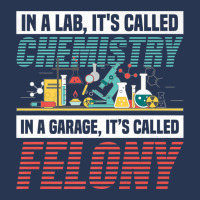 In A Lab It's Called Chemistry In Garage It's Called Felony Premium T Men Denim Jacket | Artistshot