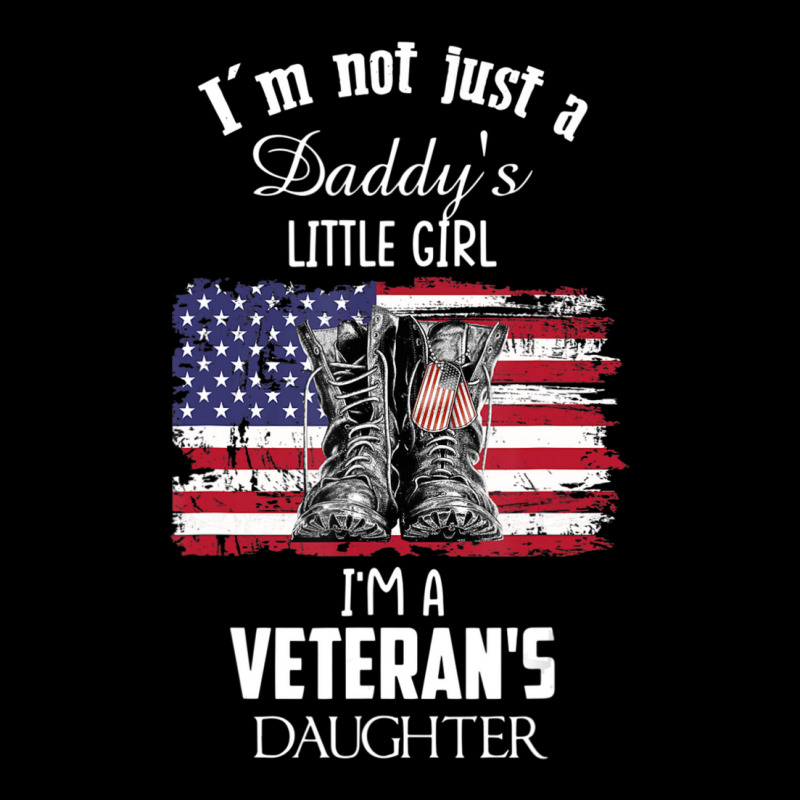 I'm Not Just A Daddy's Little Girl I'm A Veteran's Daughter Kids Cap by cm-arts | Artistshot