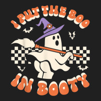 I Put The Boo In Booty Halloween Girl Ghost Funny Ladies Polo Shirt | Artistshot