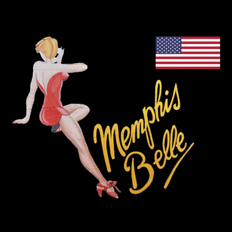 Memphis Belle Ww2 Bomber Nose Art B17 Flying Fortress American Flag51 ...