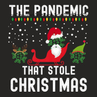 Pandemic That Stole Christmas 2020 Ugly Tacky Xmas Sweater Premium T S Ladies Fitted T-shirt | Artistshot