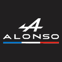 Fernando Alonso Alpine F1 2021 (tricolore) T-shirt | Artistshot