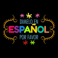 Womens En Espanol Por Favor Spanish Bilingual Teacher Maestra Women's V-neck T-shirt | Artistshot