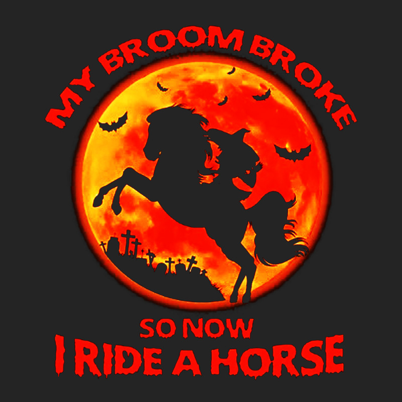 I Ride A Horse Halloween 3/4 Sleeve Shirt | Artistshot