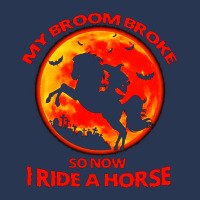 I Ride A Horse Halloween Men Denim Jacket | Artistshot