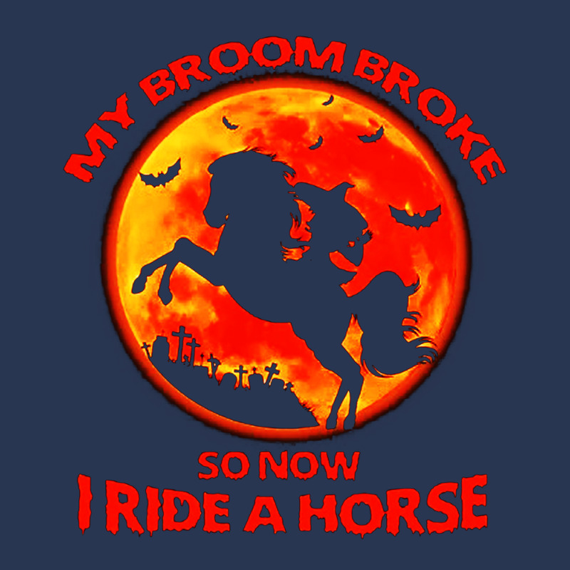 I Ride A Horse Halloween Men Denim Jacket | Artistshot