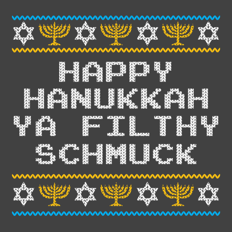 Funny Jewish Hanukkah Ya Filthy Schmuck Vintage T-shirt | Artistshot