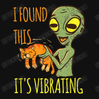 Alien With Cat Vibration Purr I Found This Vibrating Graphic Youth T-shirt | Artistshot