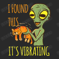 Alien With Cat Vibration Purr I Found This Vibrating Toddler T-shirt | Artistshot