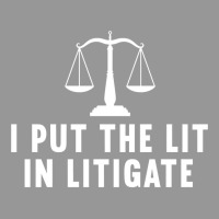 I Put The Lit In Litigate, Litigator Lawyer Attorney Sweatshirt Women's V-neck T-shirt | Artistshot