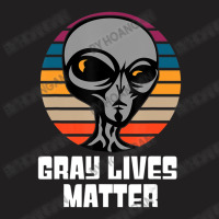 Gray Lives Matter Ufo Alien Extraterrestrial Grey T-shirt | Artistshot