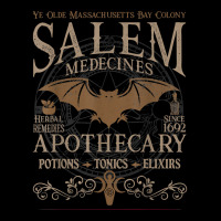 Salem Apothecary Herbalist Witch Wiccan Halloween  Beige T Shirt Men's 3/4 Sleeve Pajama Set | Artistshot