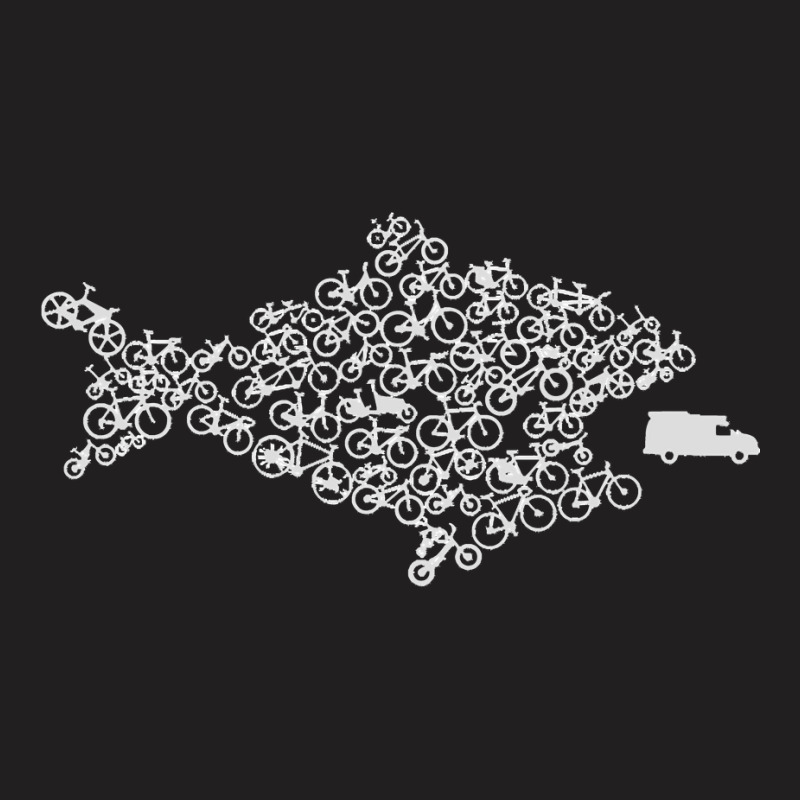 Fish Bike T-shirt | Artistshot