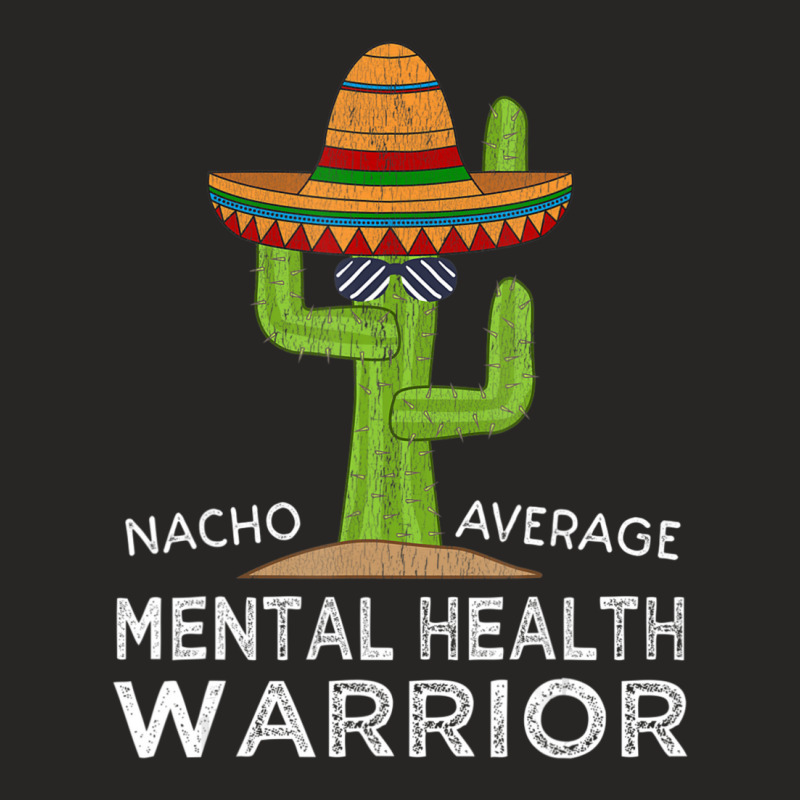 Awareness Mental Health Warrior Ladies Fitted T-Shirt by cm-arts | Artistshot